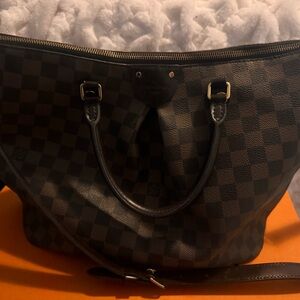 Louis Vuitton Siena MM Bag Damier Ebene Canvas